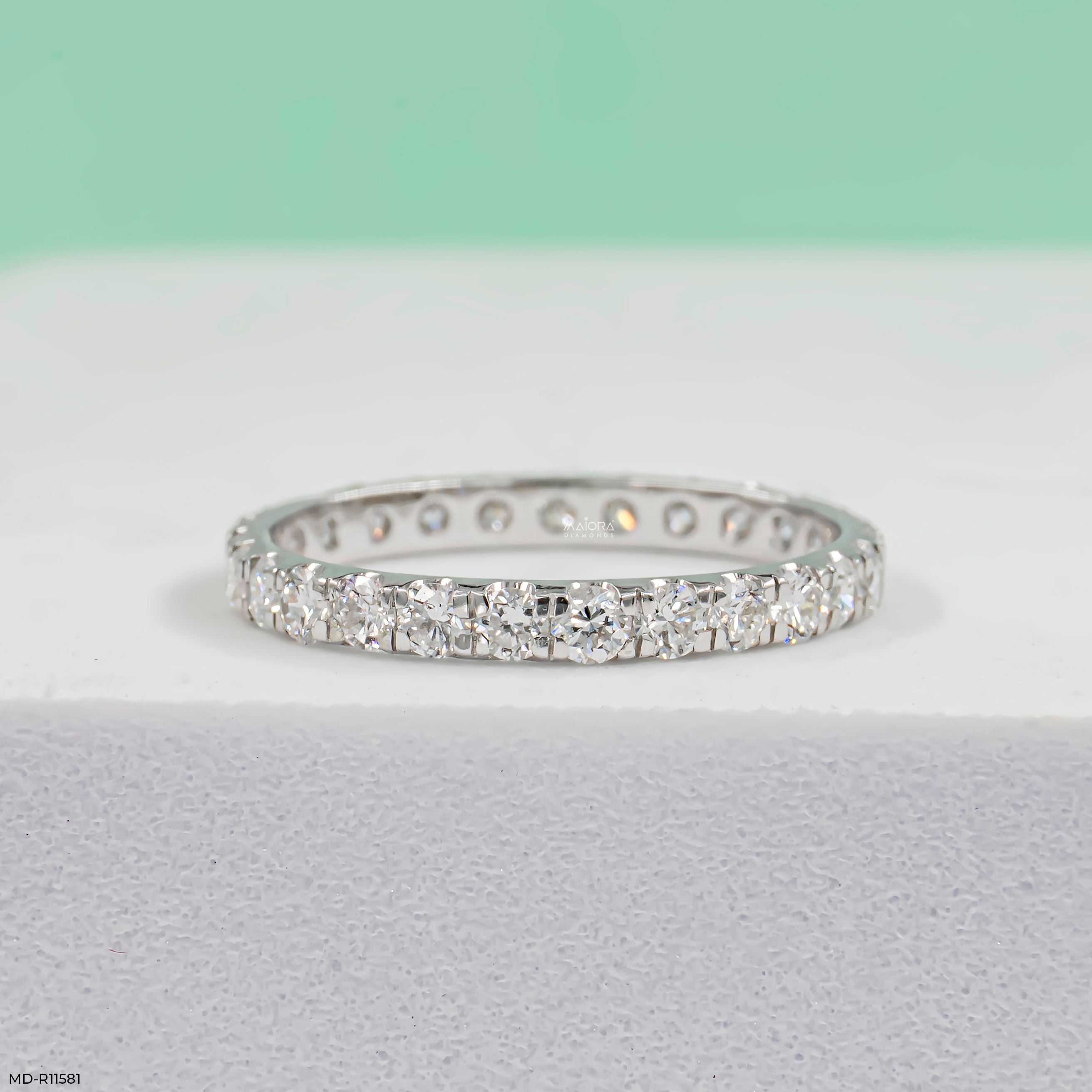 Full Eternity Band 18K Yellow Gold