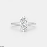 Solitaire Marquise Ring Platinum 950