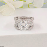 Velora Solitire Diamond Band Rings 9K Rose Gold