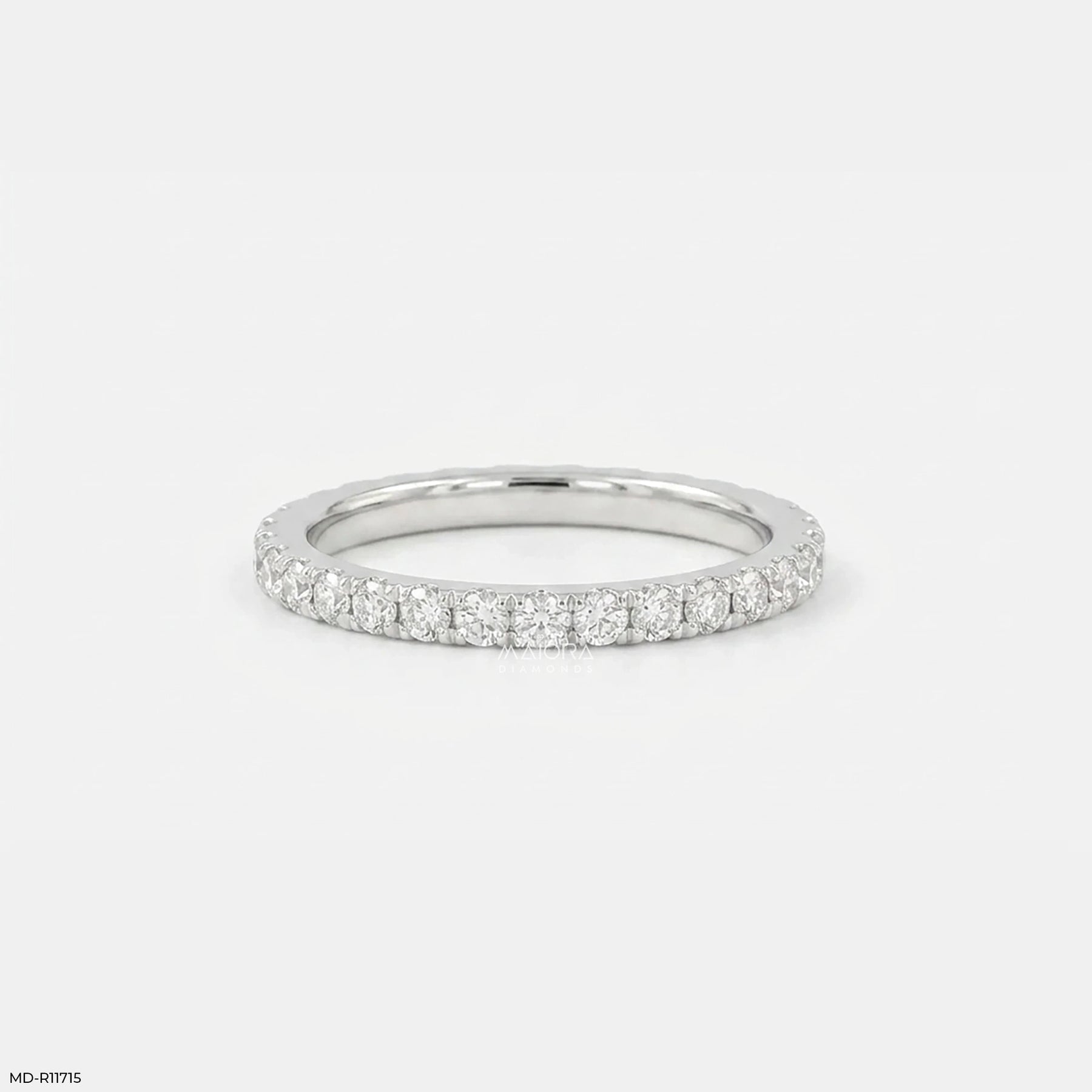 Evara Teardrop Solitaire Diamond Ring Platinum 950