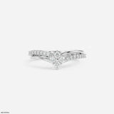 Solaris Link Vanki Diamond Ring 9K Rose Gold
