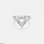 Willow V Glow Vanki Diamond Ring Platinum 950