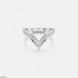 Willow V Glow Vanki Diamond Ring 9K White Gold