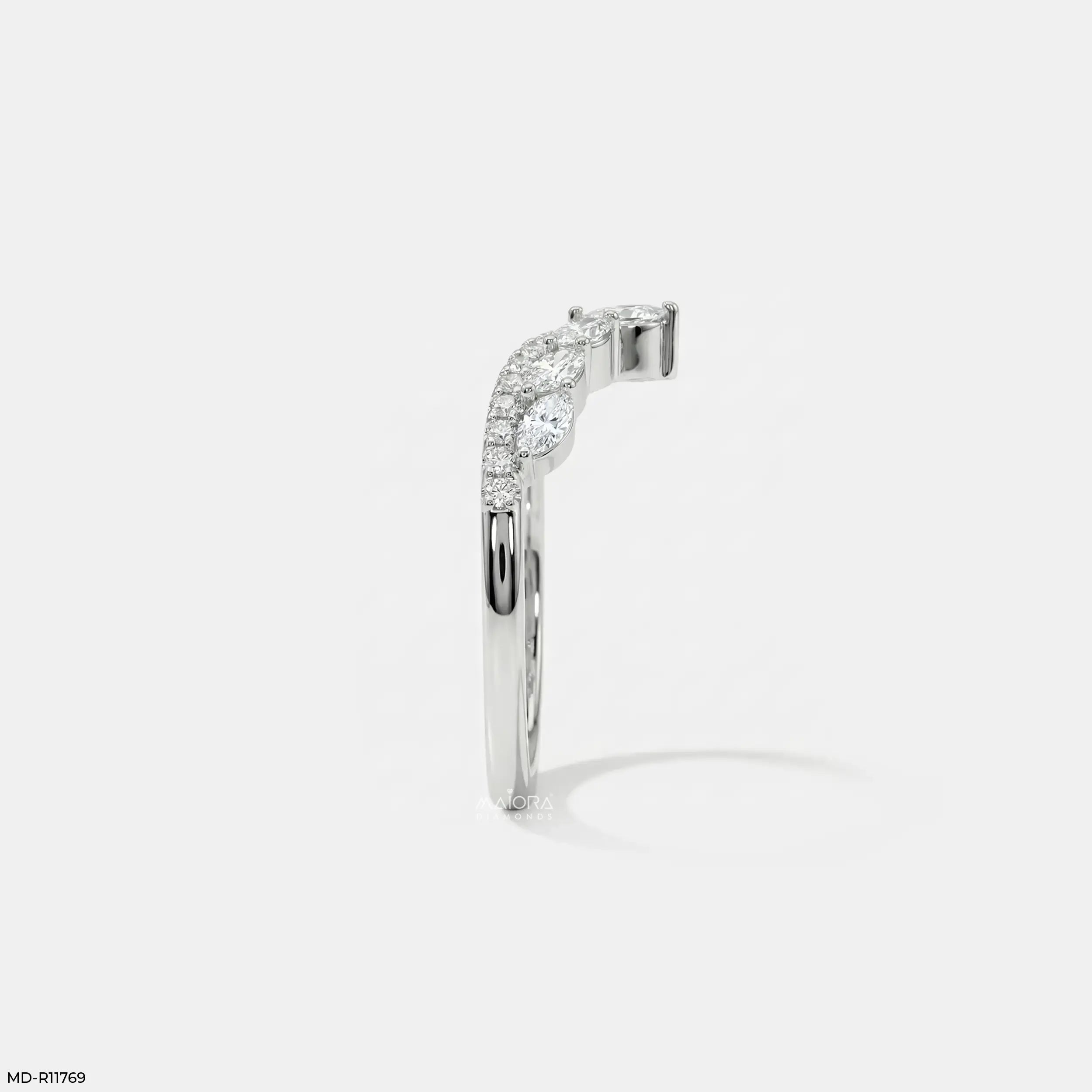 Grace Tiara Vanki Diamond Ring 9K Yellow Gold