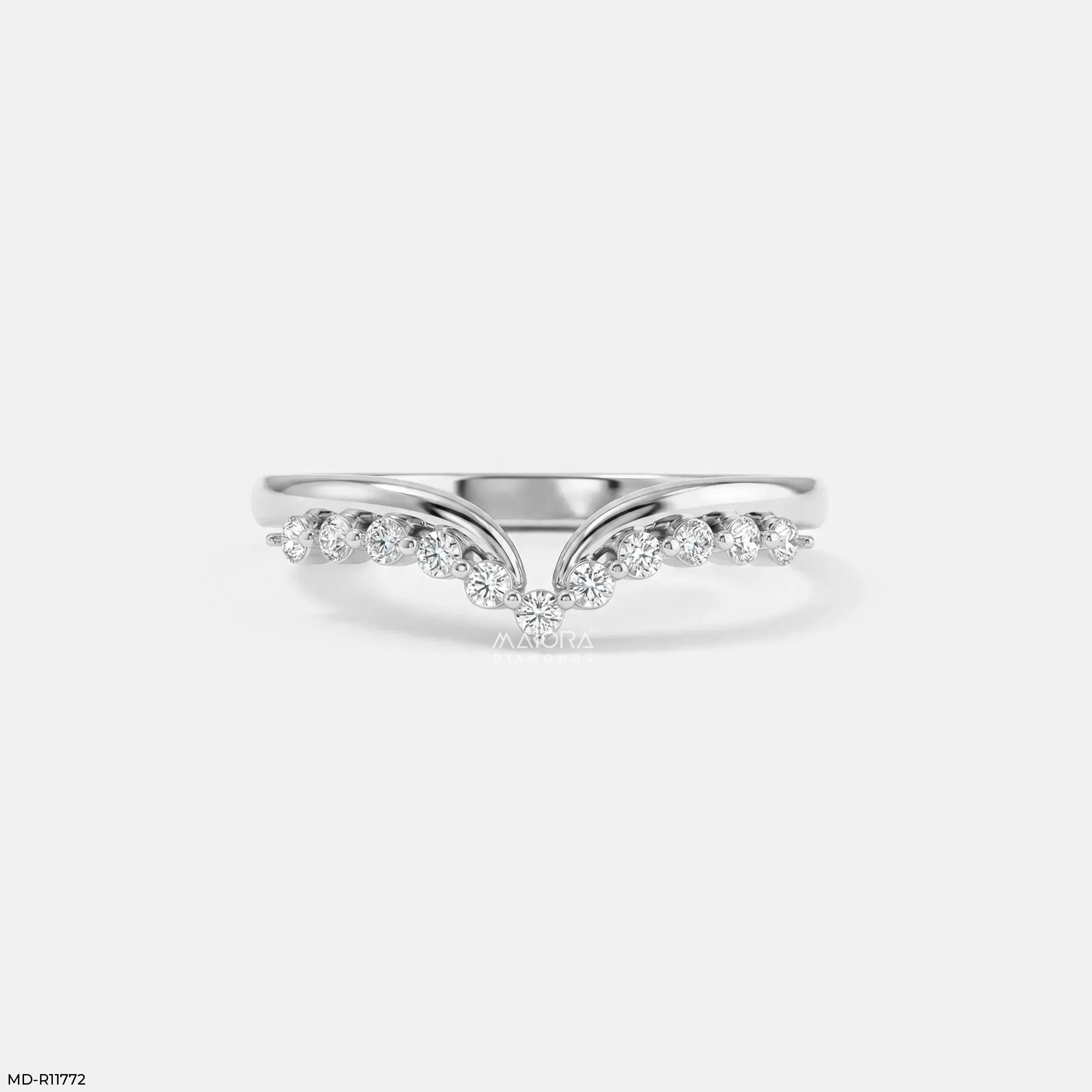Sweep Bridge Vanki Diamond Ring