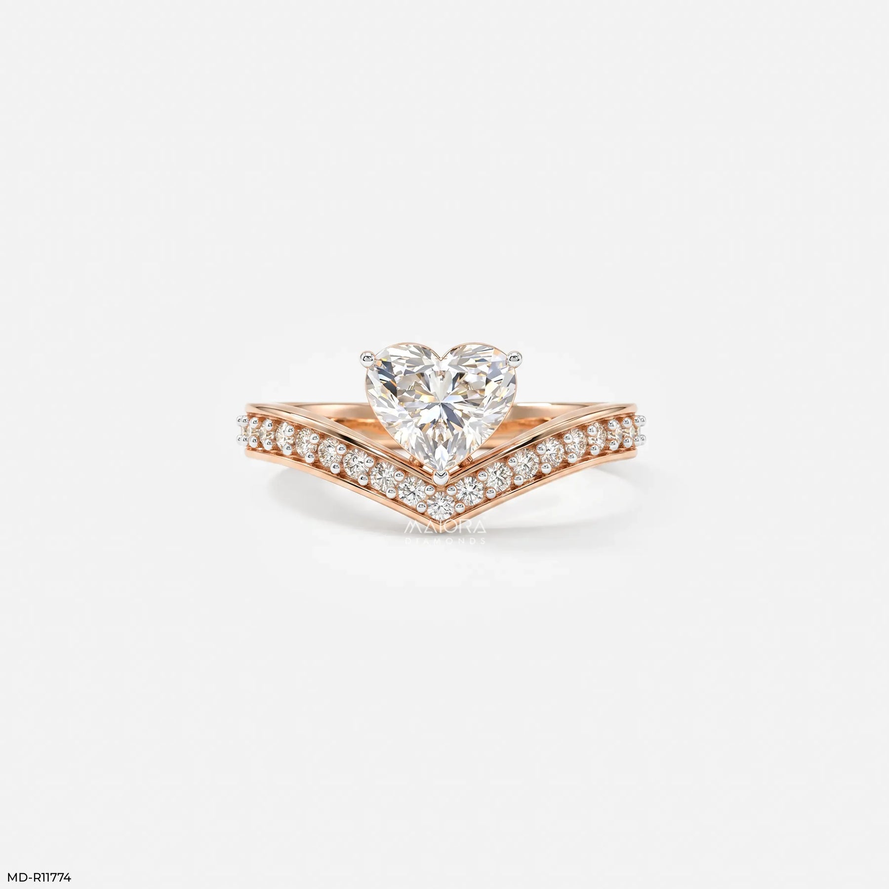Love's Direction Vanki Diamond Ring Platinum 950