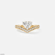 Love's Direction Vanki Diamond Ring 9K Yellow Gold
