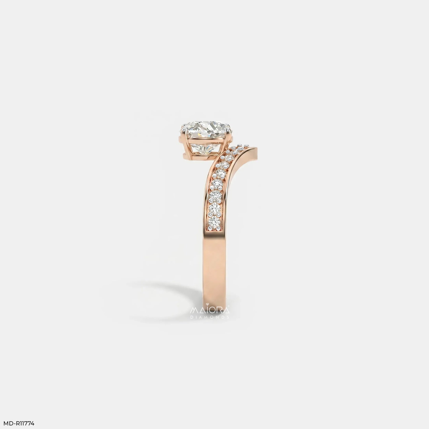 Love's Direction Vanki Diamond Ring Platinum 950