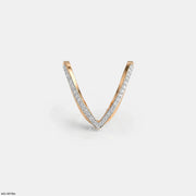 Apex Liner Vanki Diamond Ring 18K Rose Gold