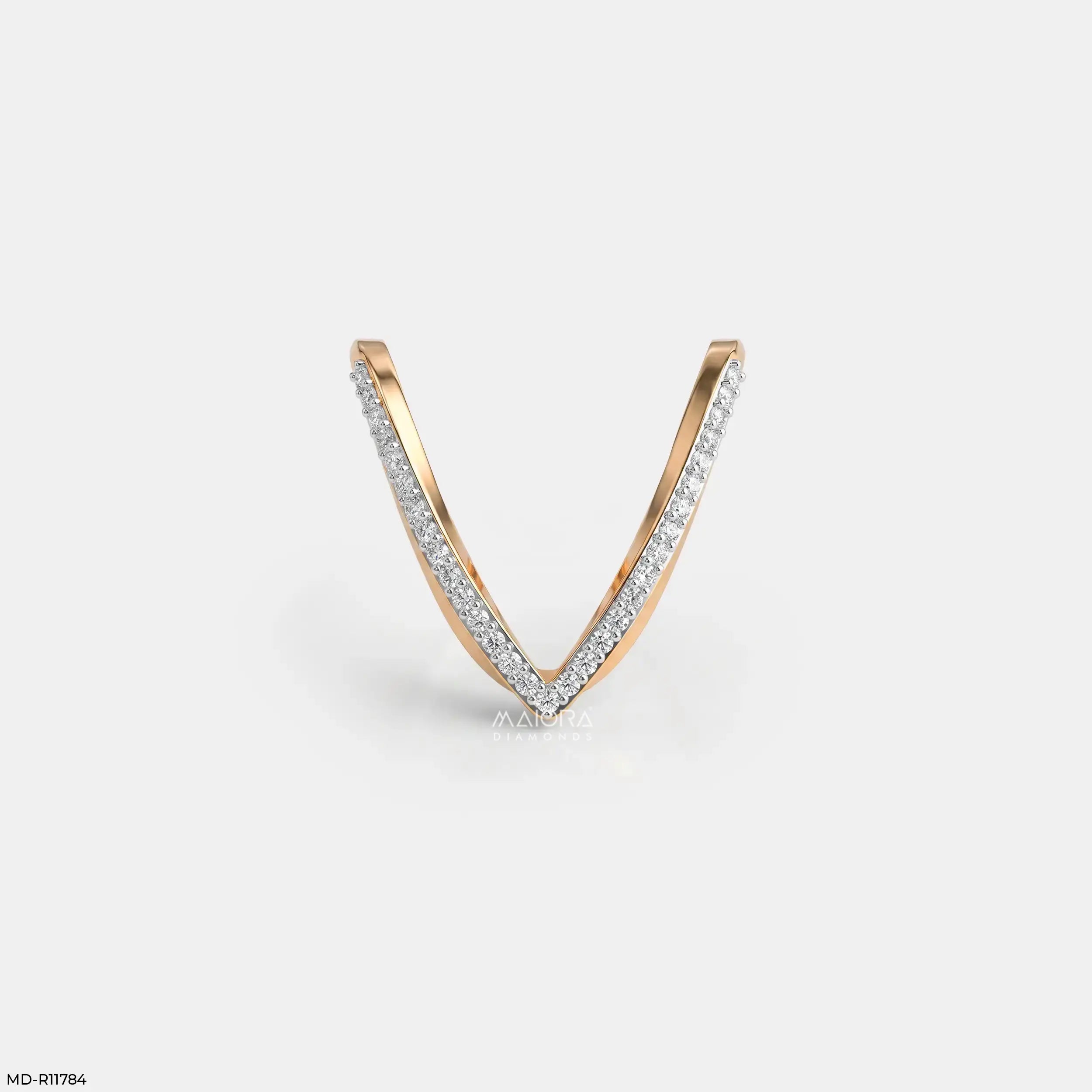 Apex Liner Vanki Diamond Ring 9K Yellow Gold