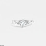 Regent Princess Solitaire Vanki Diamond Ring Platinum 950