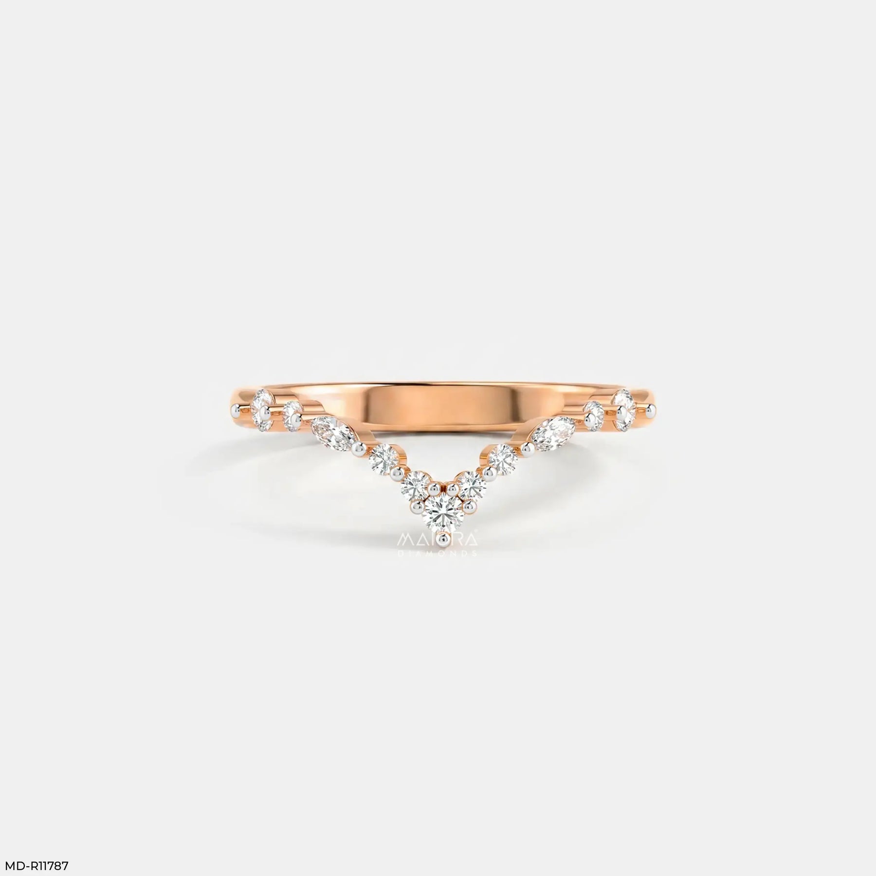 Ethereal Vine Diamond Ring 9K Yellow Gold