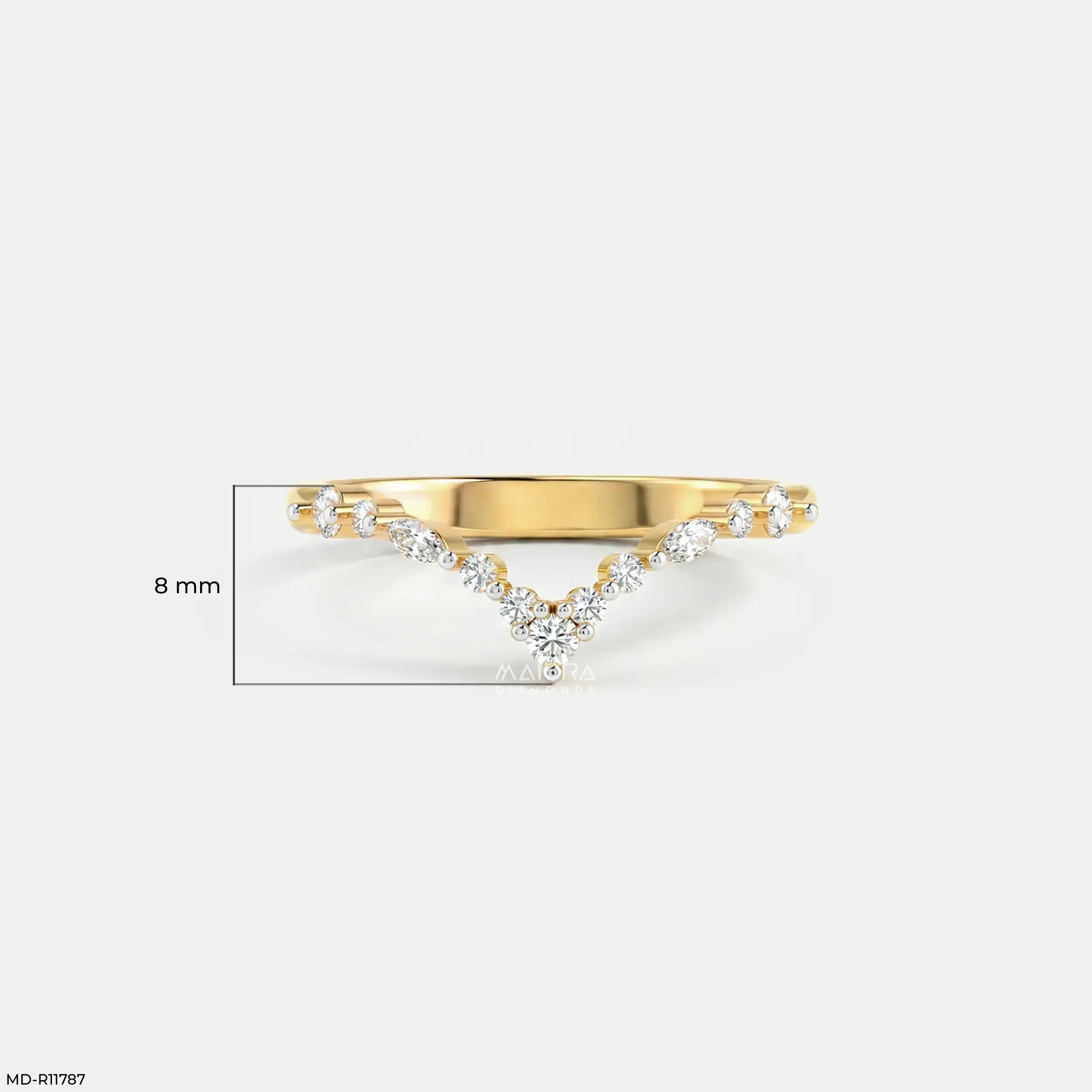Ethereal Vine Vanki Diamond Ring Platinum 950