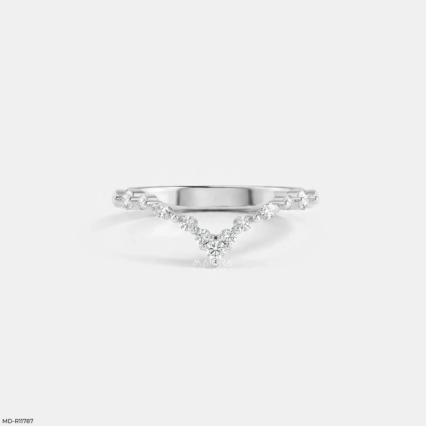 Ethereal Vine Diamond Ring 9K Yellow Gold