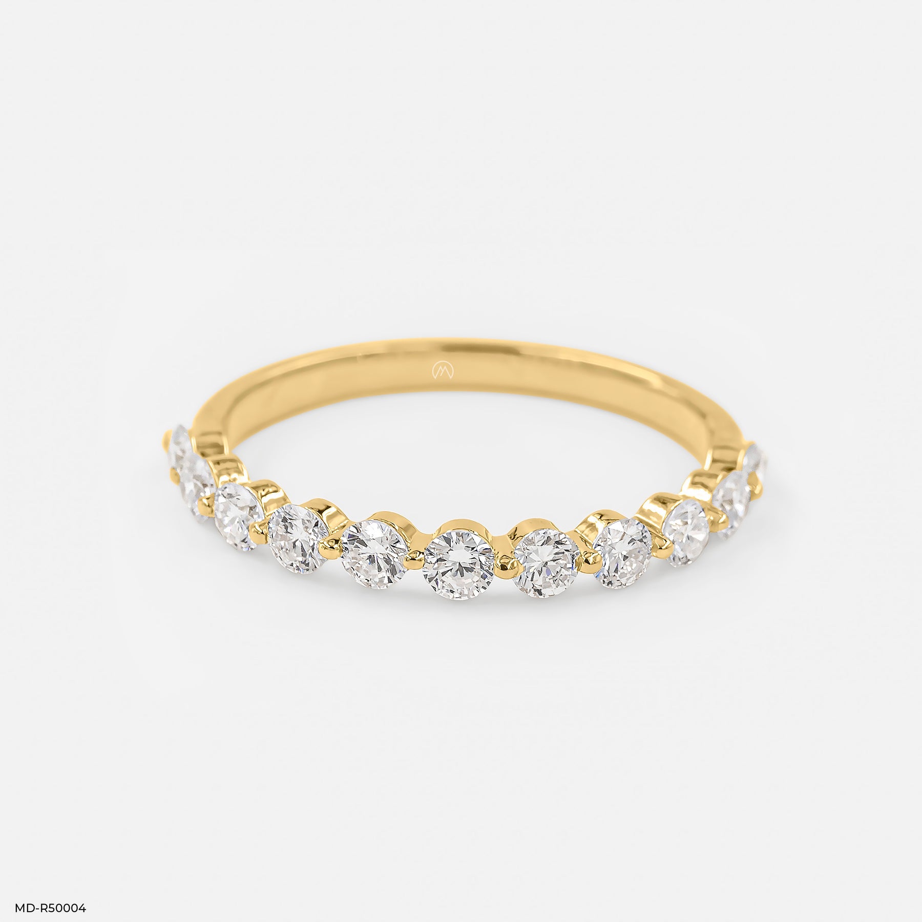 Vow Spark Lab Diamond Solitaire Ring 925 Sterling Silver