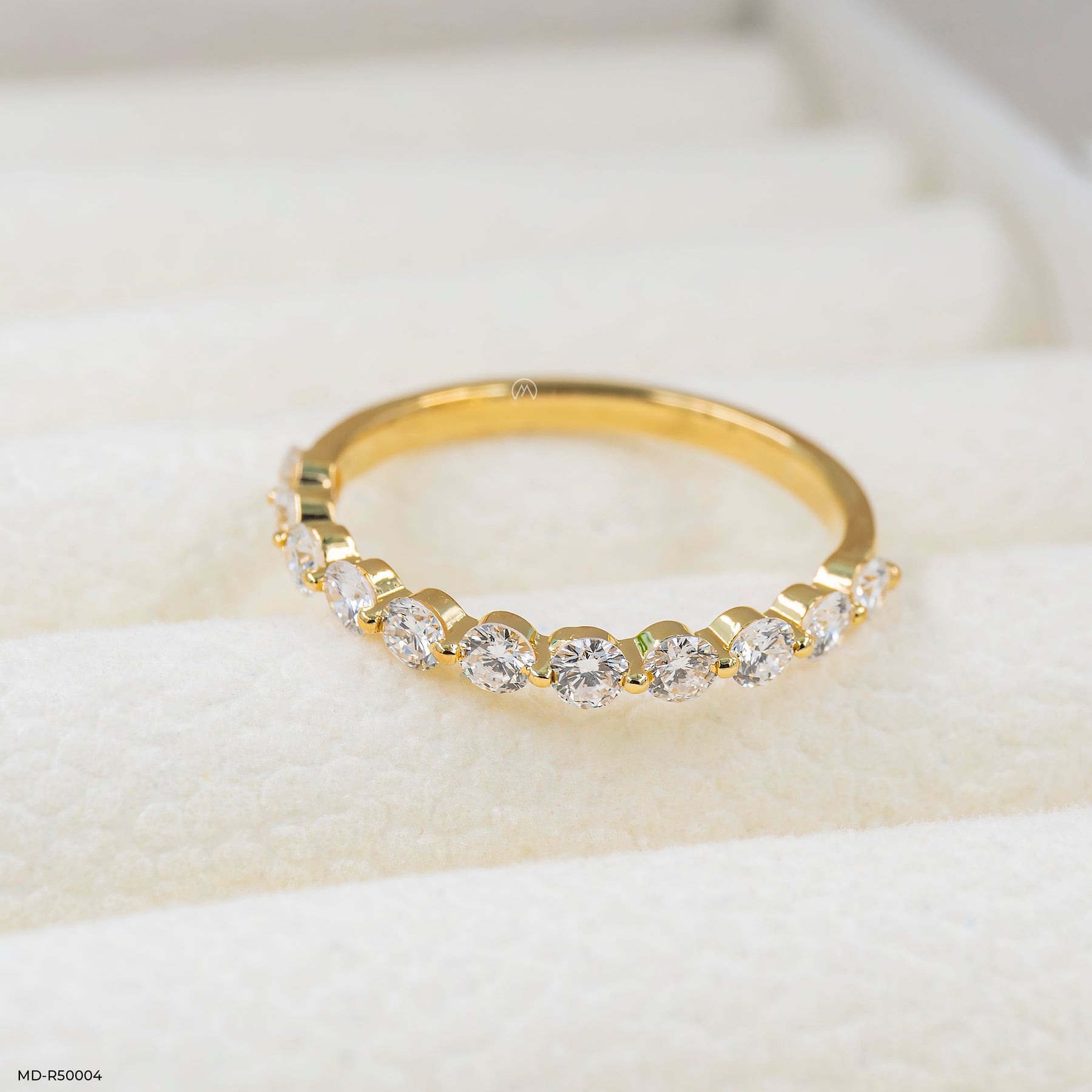 Vow Spark Lab Diamond Solitaire Ring 925 Sterling Silver