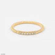 Seven Sparkles Lab Diamond Ring