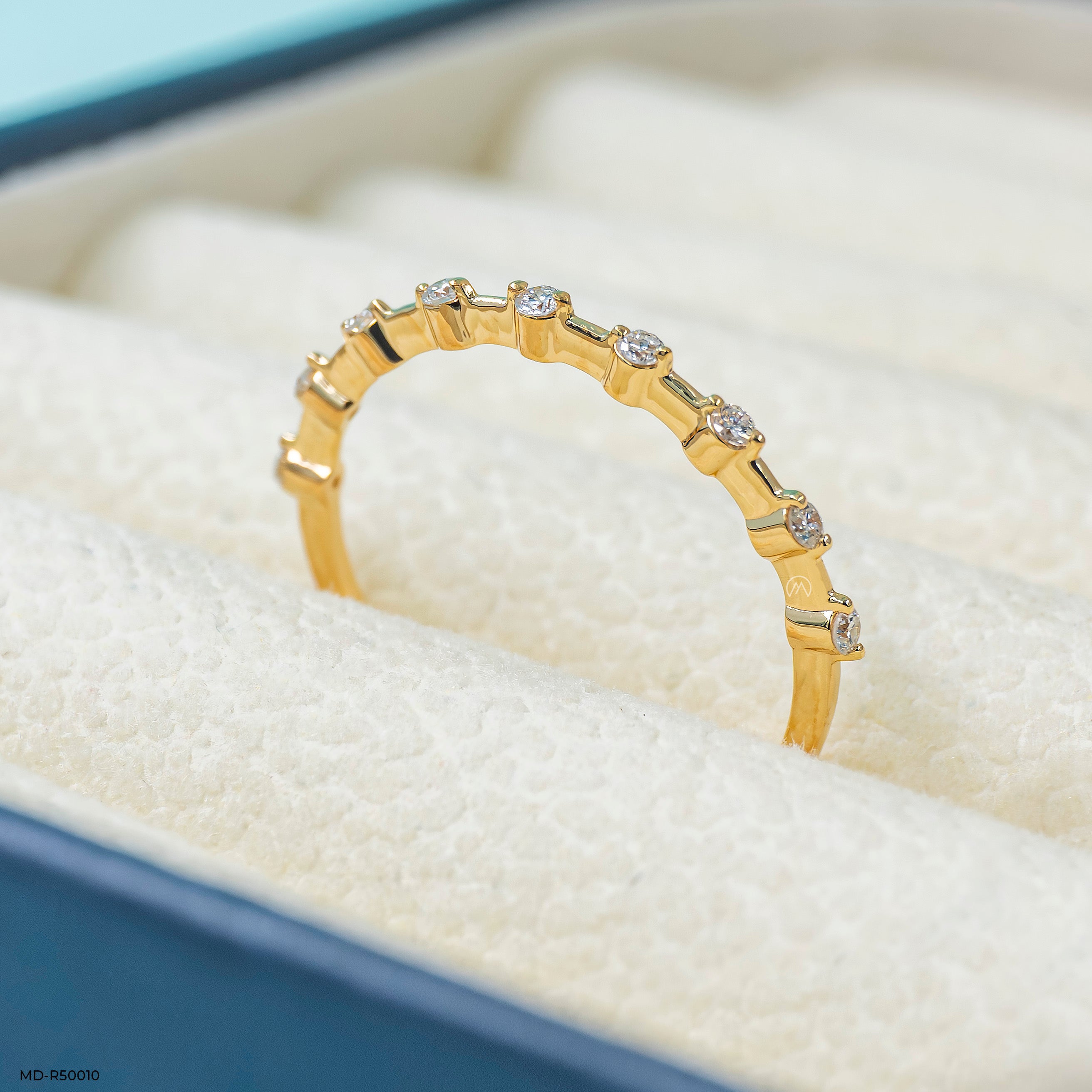 Minimal Lab Diamond Ring 925 Sterling Silver