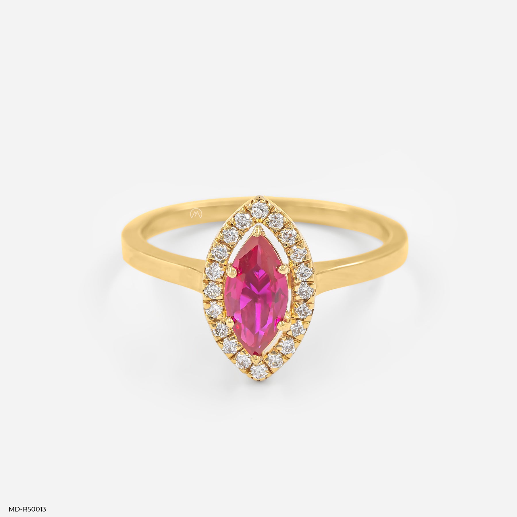 Marquise Fire Lab Diamond Ring 925 Sterling Silver