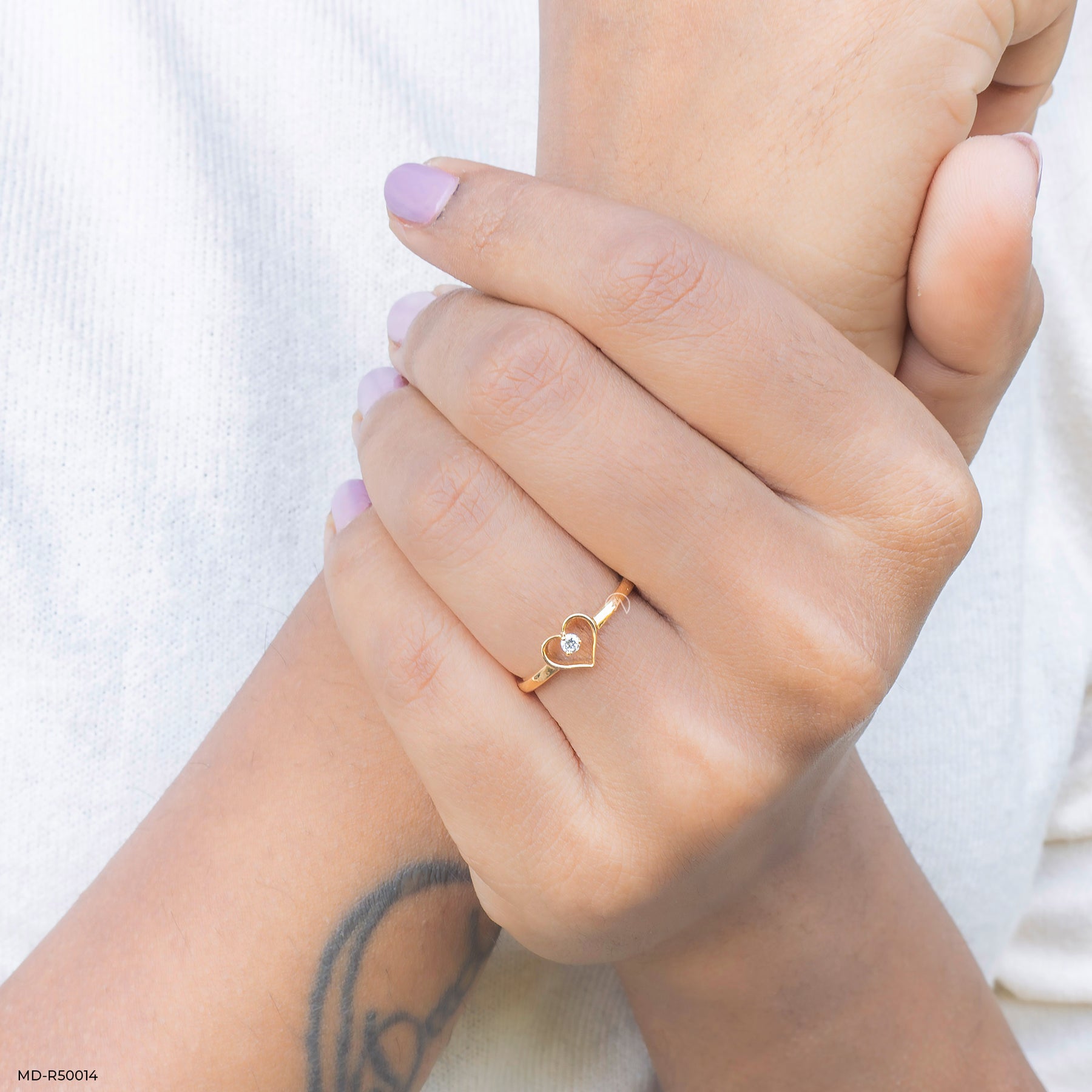 Cherished Lab Diamond Ring 925 Sterling Silver