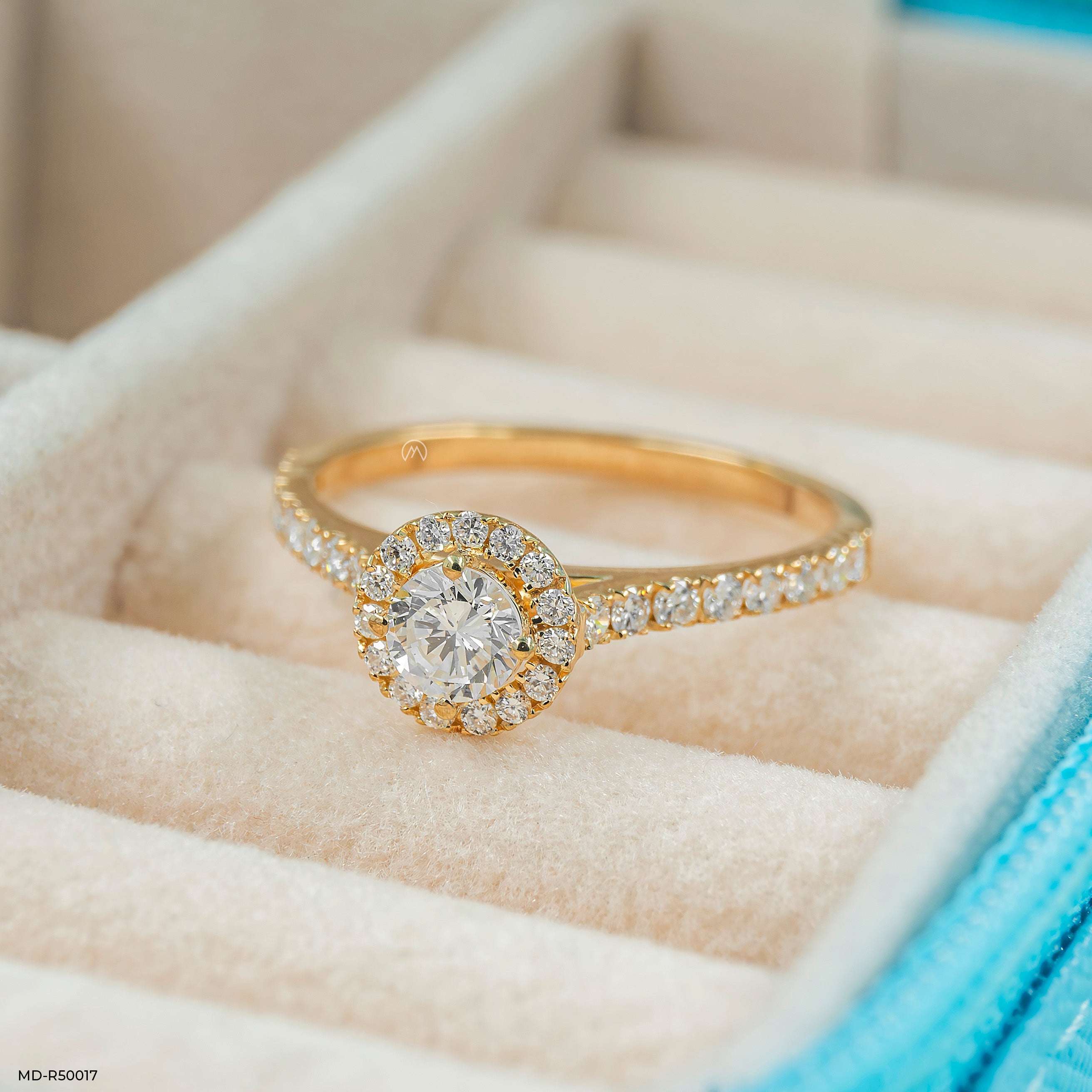 Divine Solitaire Lab Diamond Ring 925 Sterling Silver