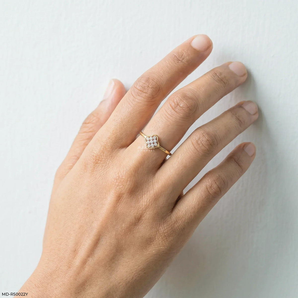 Elegance Quad Diamond Ring
