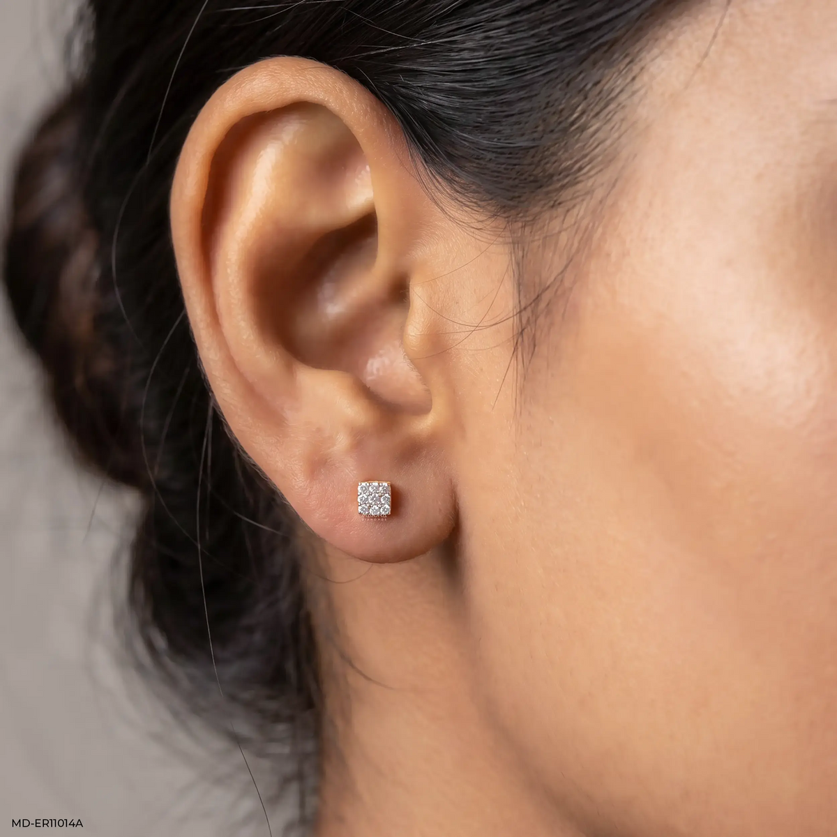 Fancy Squad Diamond Studs Earrings