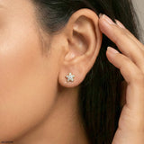 Mini Starlets Diamond Earringst Platinum 950