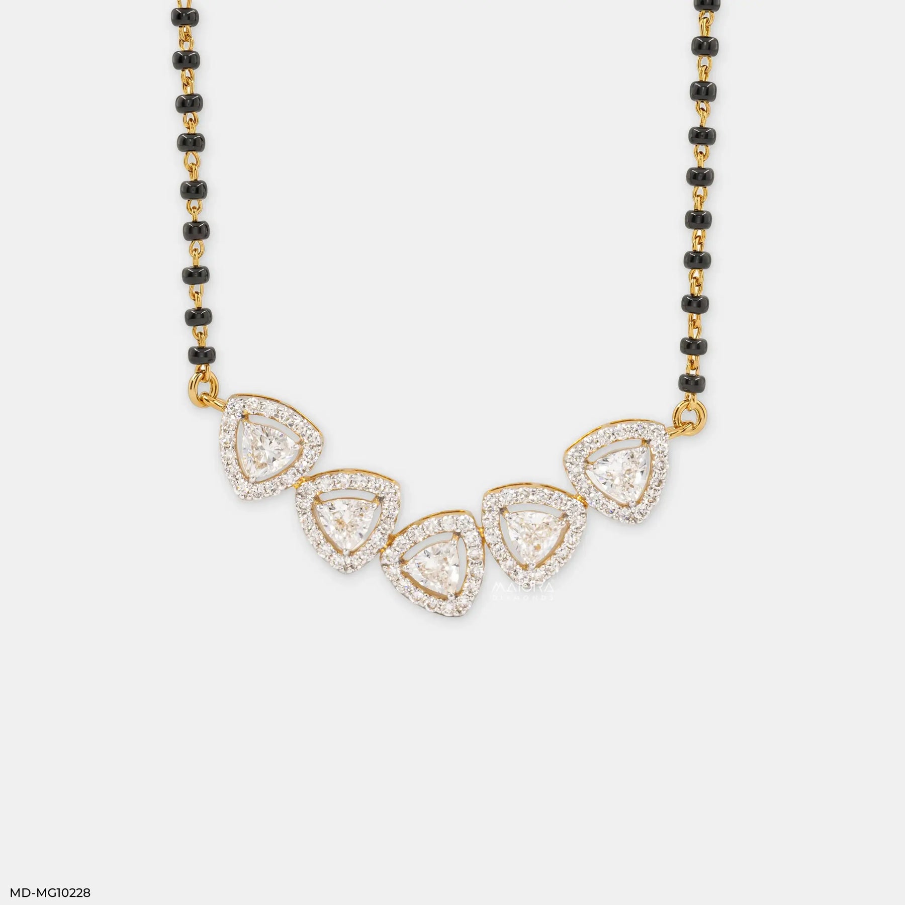 Trillion Bloom Mangalsutra Platinum 950