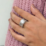 Velora Solitire Diamond Band Rings 9K Rose Gold