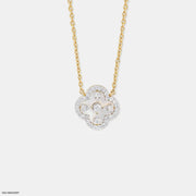 Whispering Floret Diamond Necklace