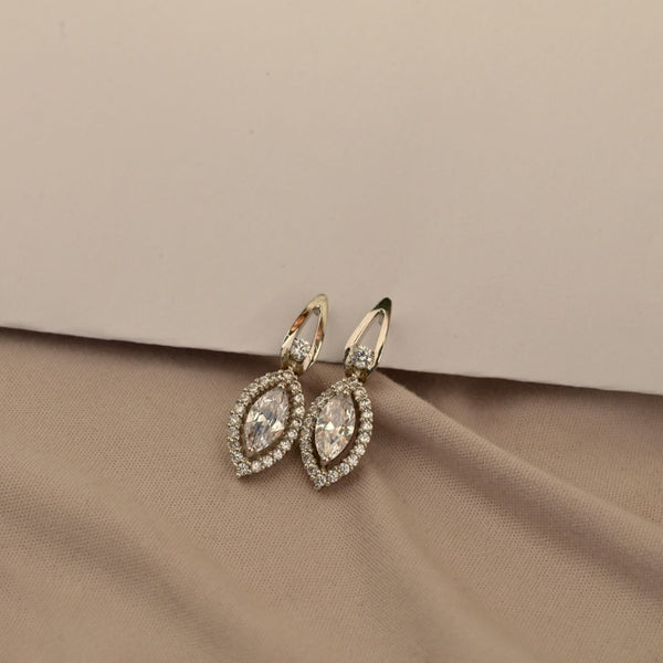 The Citrine Aura Earrings 14K Yellow Gold