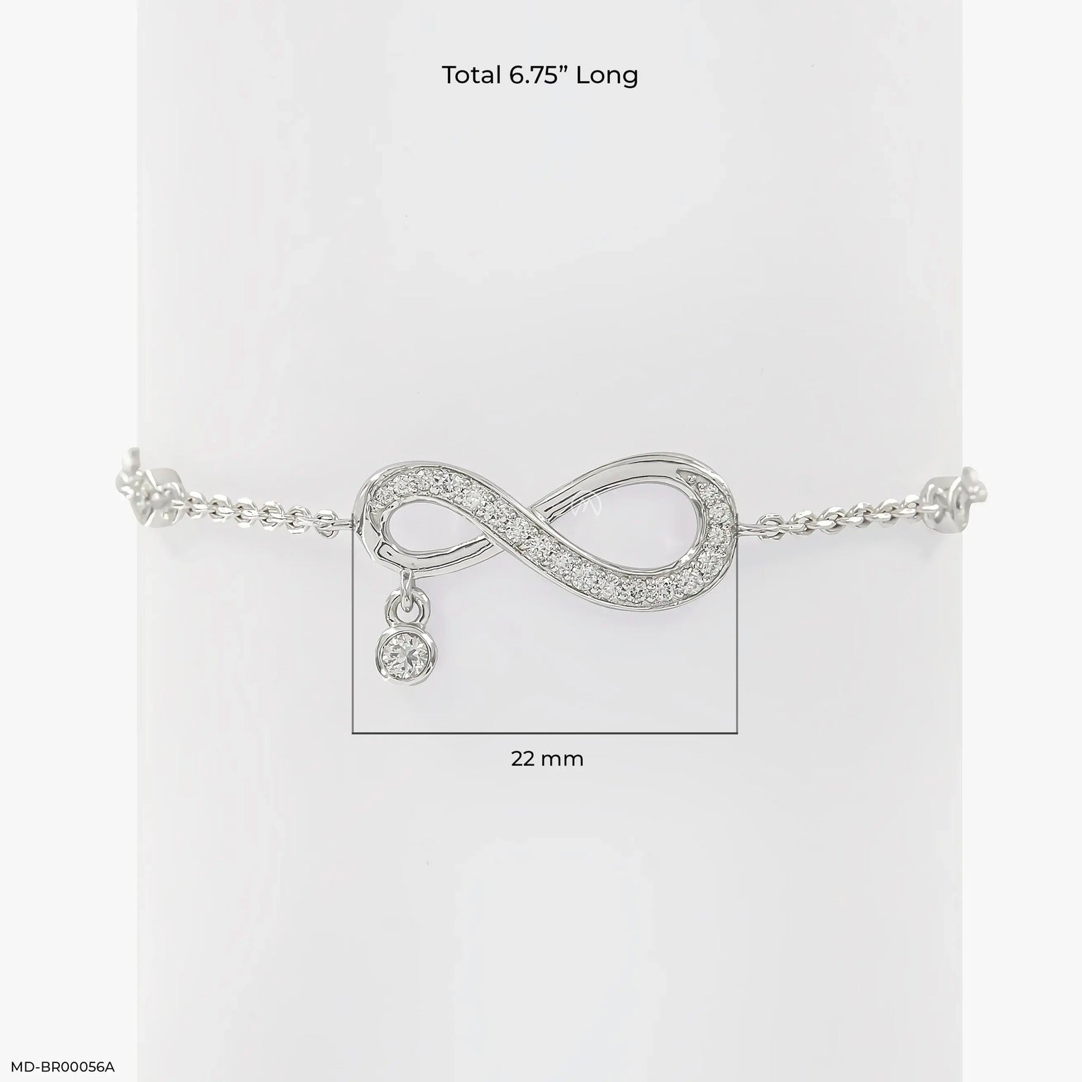 0.5 Carat Infinite Tennis Lab Diamond Bracelet