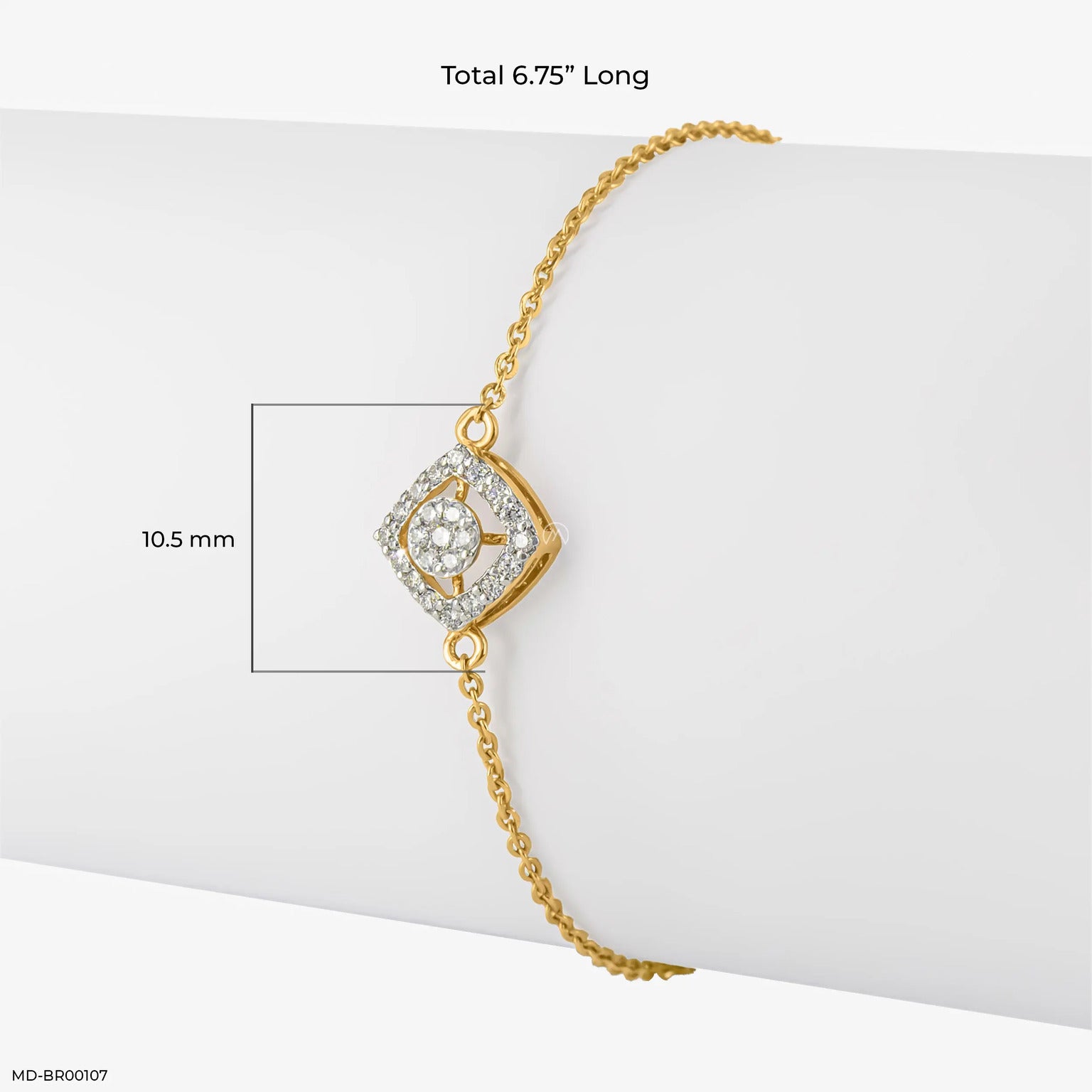 0.25 Carat Abstract Beauty Lab Diamond Bracelet