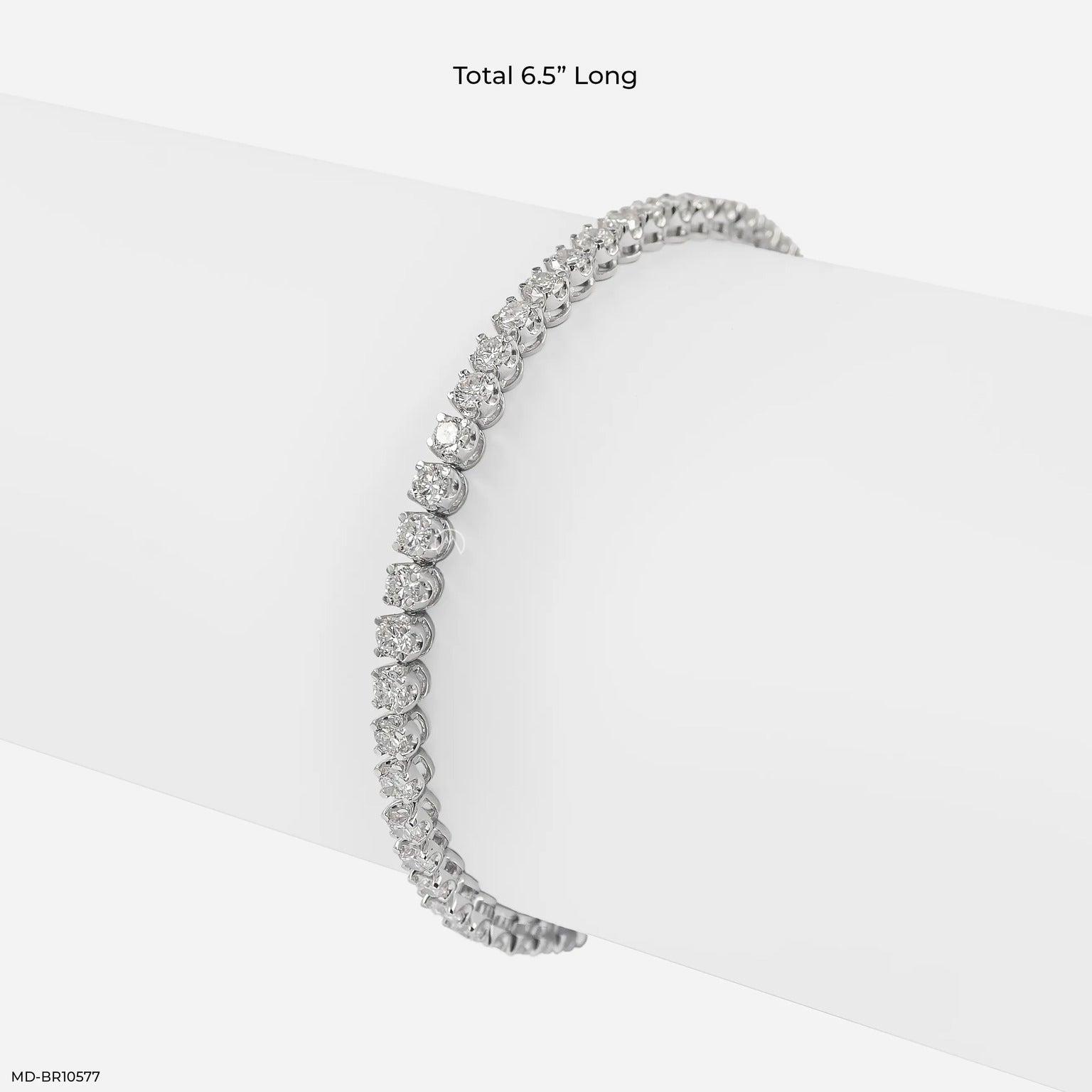 3.5 Carat Classic Lab Diamond Tennis Bracelet